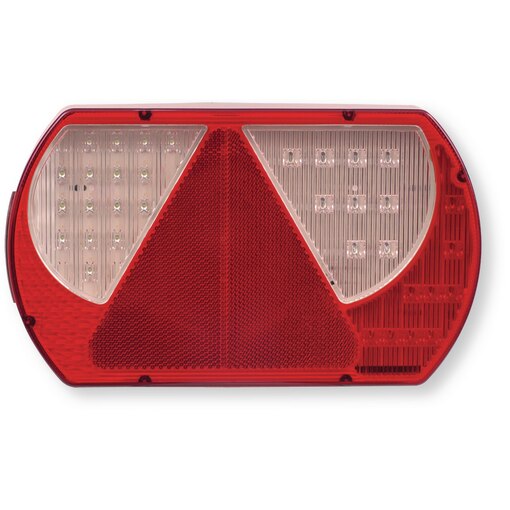 Feu arrière PRO LANE 4 fonctions droit LED 12-24 volts